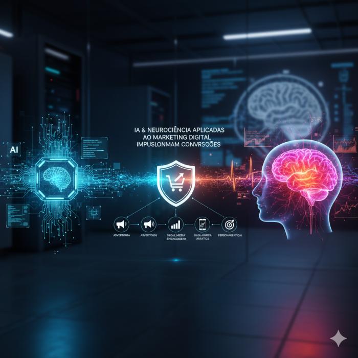 IA e Neurociência Aplicadas ao Marketing Digital Impulsionam Conversões