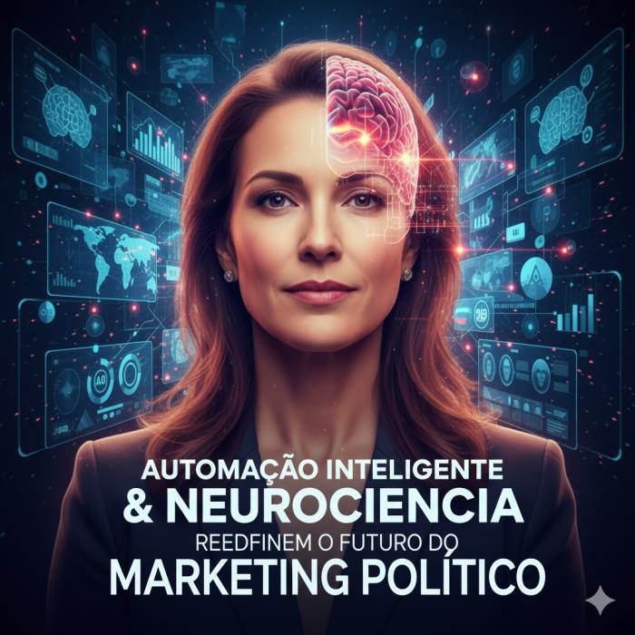 Automação inteligente e neurociência redefinem o futuro do Marketing Político