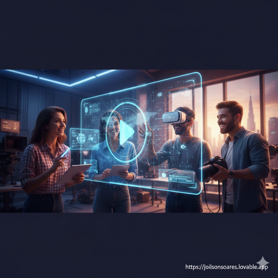 Ferramentas de Inteligência Artificial revolucionam a criação e edição de vídeos